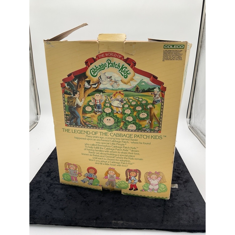 Vintage 1985 Coleco Cabbage Patch Kids In Box W/Certificate Boy, Davie Billy - Picture 8 of 11
